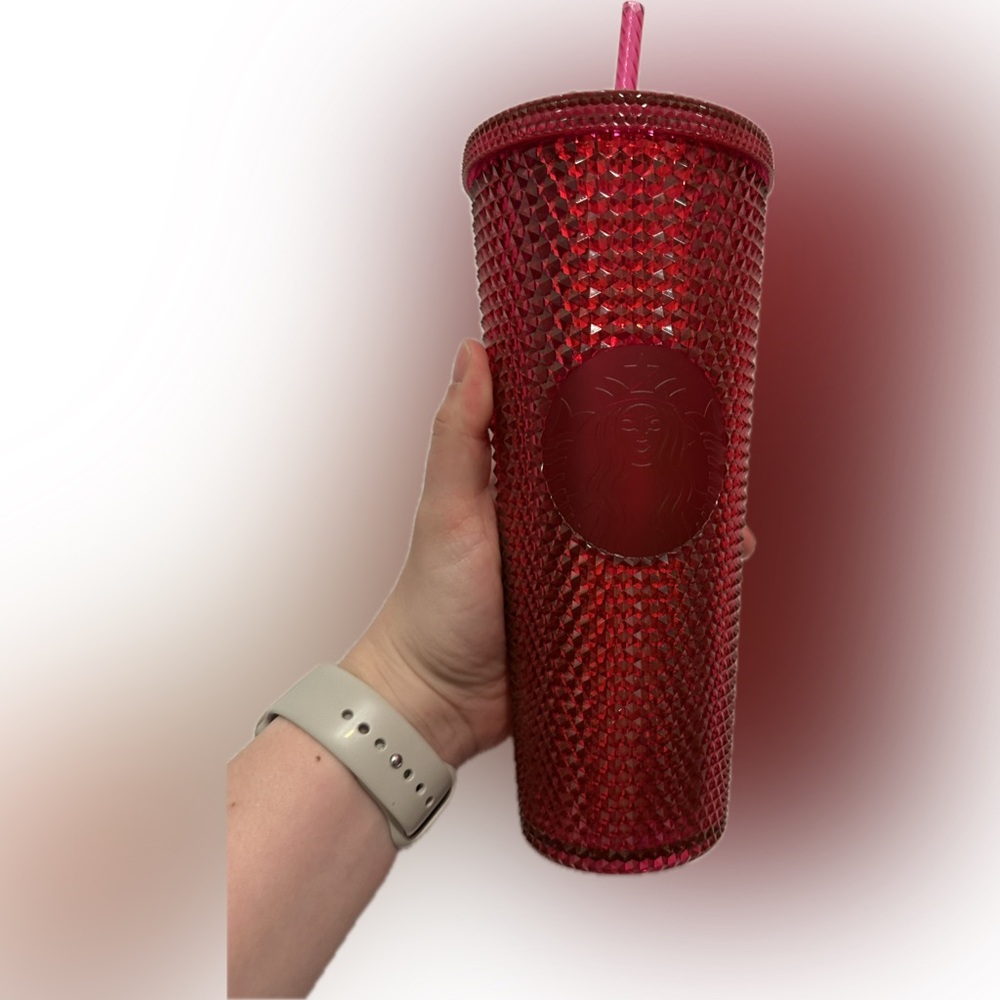 Starbucks Mexico Red Berry Studded Tumbler